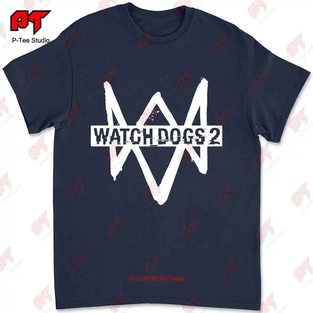 Watch Dogs 2 Logo New New Ps4 Xboxblack T-shirt SNTI