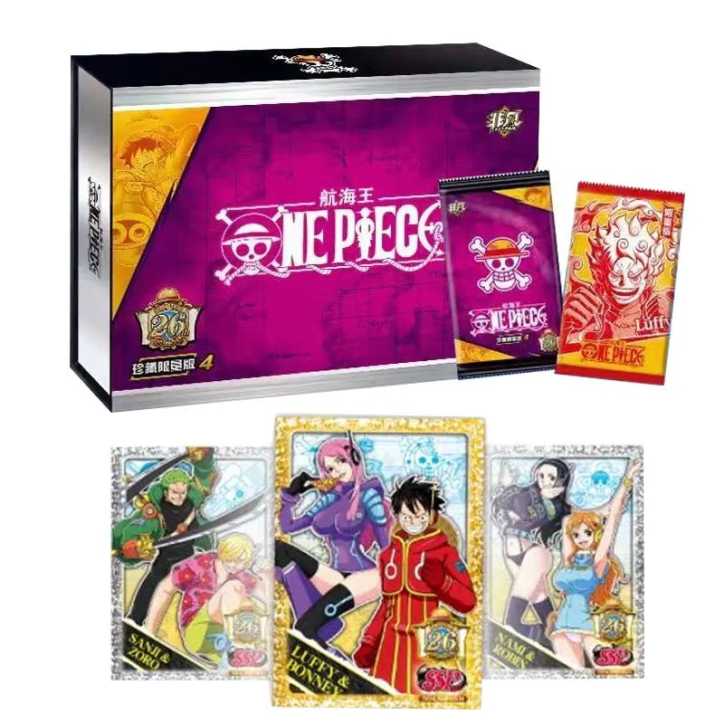 Cartas One Piece Cards Booster Box Card Box Collection Letters Sanji One Piece Anime Paper Cards Anime Collection Cards