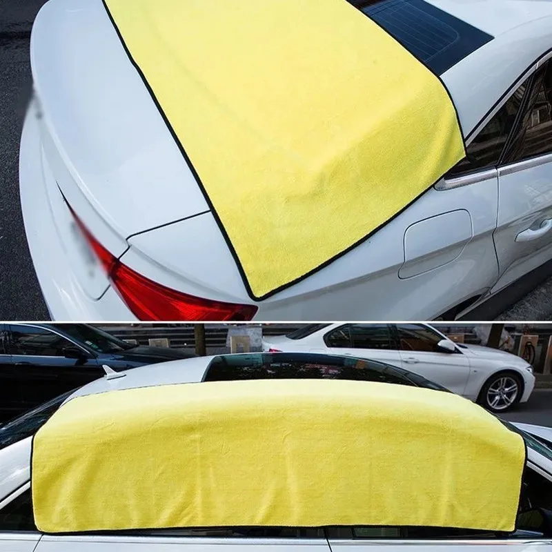 Auto mýt ručníků odborný auto otřít ručníků ultrafine vlákno vysoký voda absorpce mytí clothtthickened měkké a ne ubývání