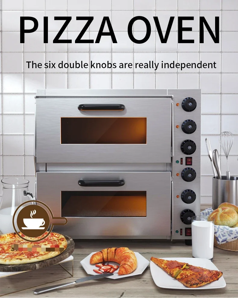 

# ay Печь для пиццы Электрическая коммерческая печь для выпечки хлеба и тортов из нержавеющей стали