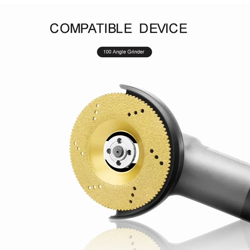 110Mm Mx Diamant Zaagblad Keramische Tegel Glas Jade Polijsten Snijden Scherp En Duurzaam Solderen Slijpschijf 100 Hoek grinder