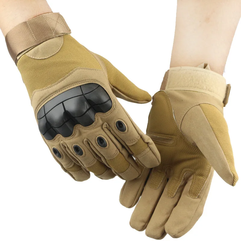 لينة قذيفة التكتيكية قفازات الخريف الشتاء طويلة كاملة الأصابع الرياضة في الهواء الطلق القتال عدم الانزلاق مقاومة للاهتراء طعنة الميدان الرجال