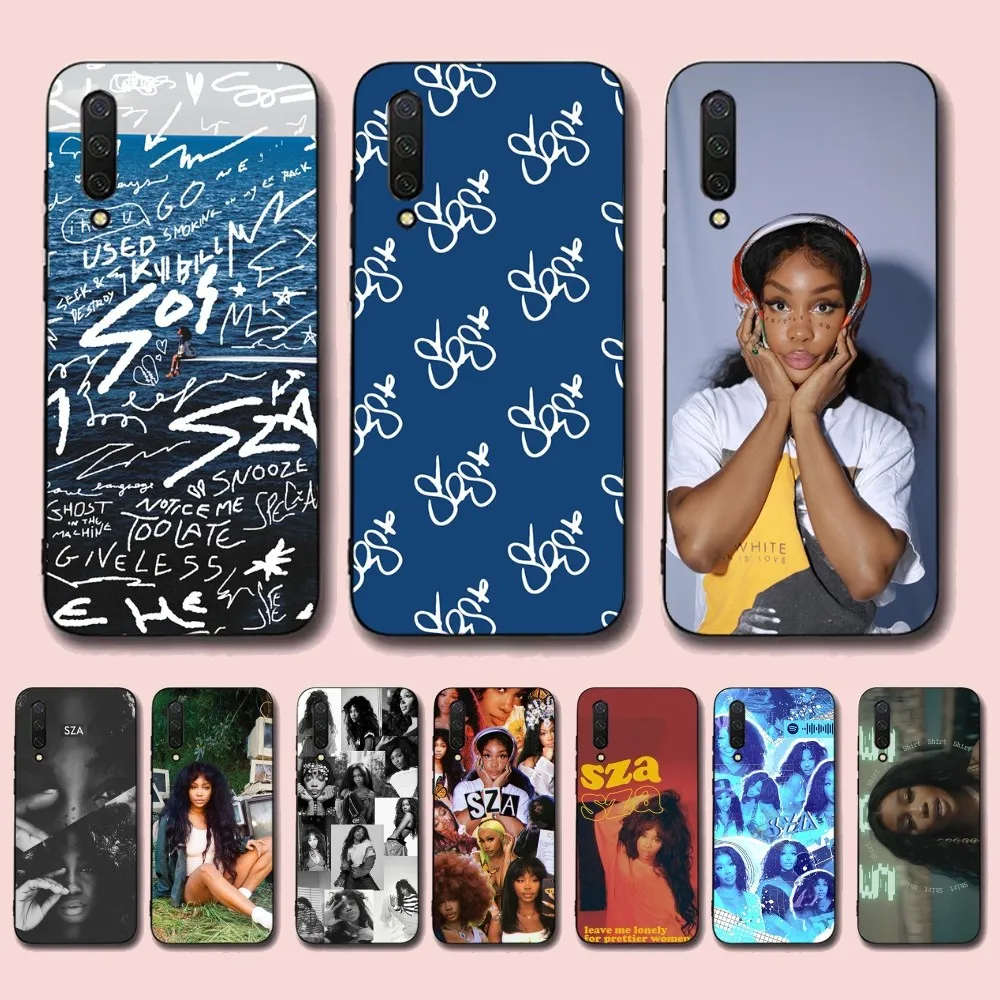 

Singer S-SZA S-SOS Phone Case For Xiaomi Mi 5X 8 9 10 11 12 Lite Pro 10T PocoX3pro PocoM3 Note 10 Pro Lite