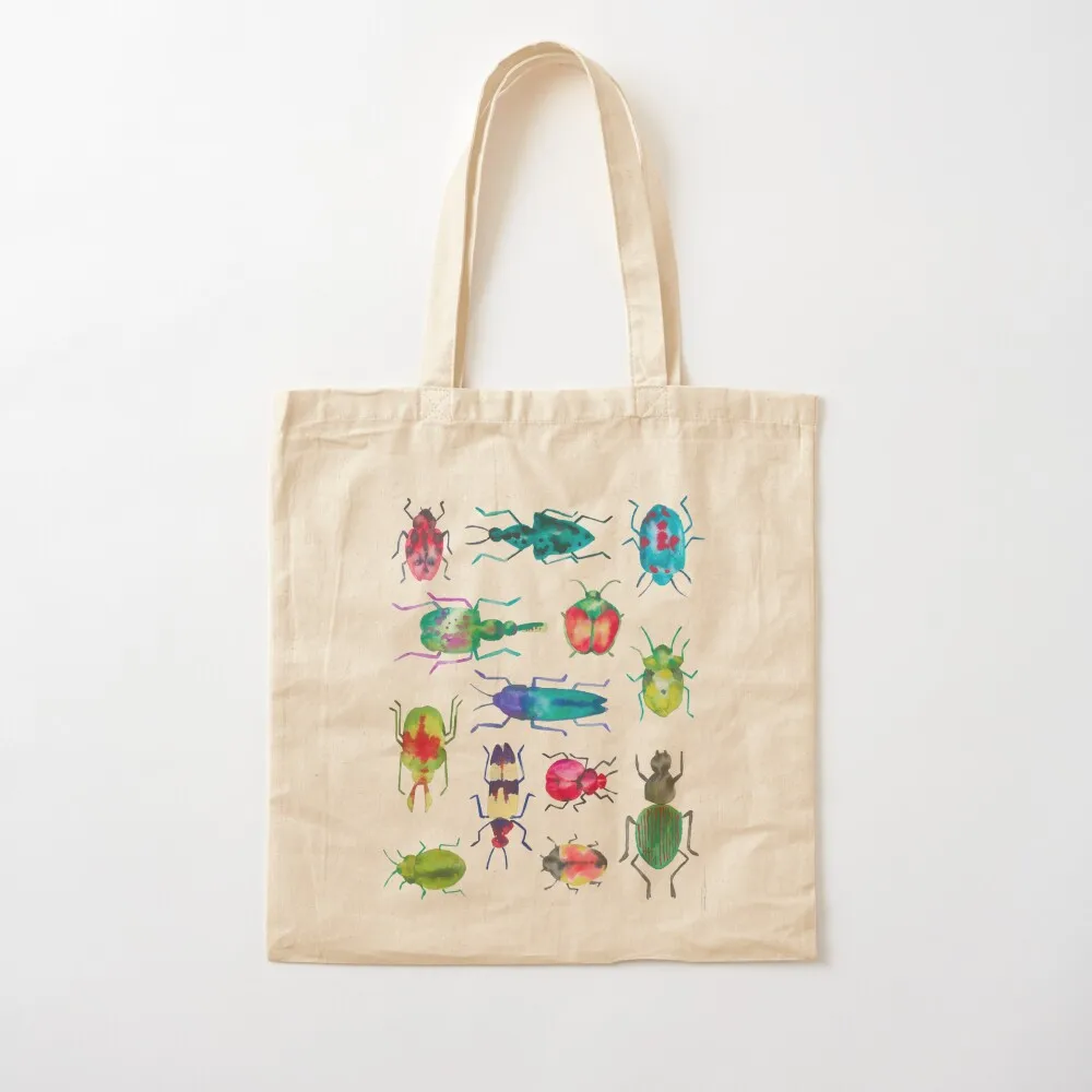 

Beetle Bugs and Tropical Leaves Tote Bag