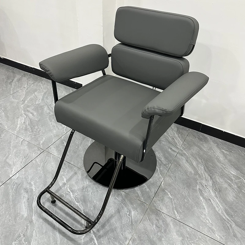 Salon Chair Swivel Hair Stylist Nail Chairs Desk Hairdressing Beauty Barber Furniture Height Adjustable Armchairs Living Room