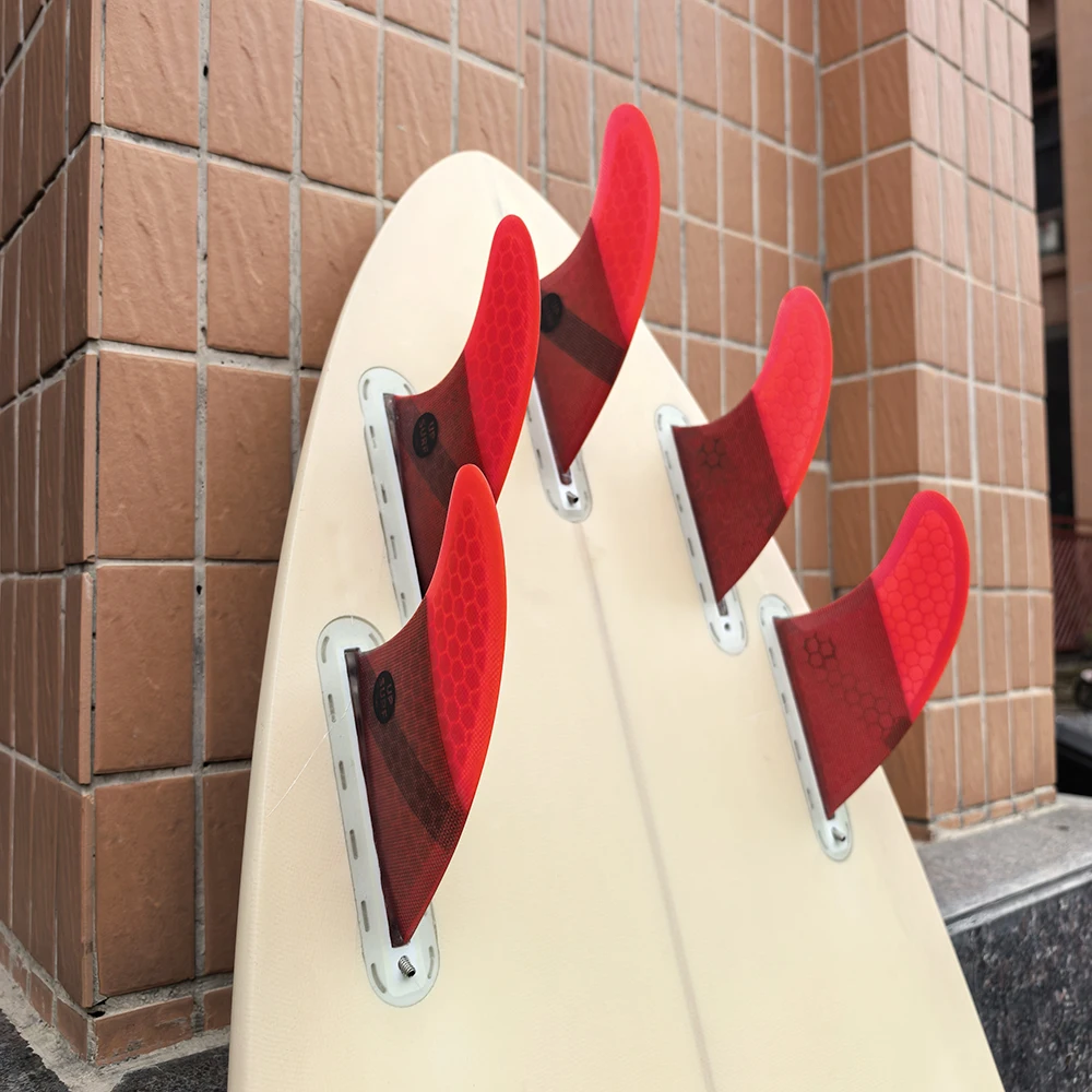 UPSURF FUTURE Fin Single Tabs Fin UK2.1 Surfboard Fins Fiberglass Honeycomb Tri-Quad Fins Quilhas Thruster 5 Fin Set