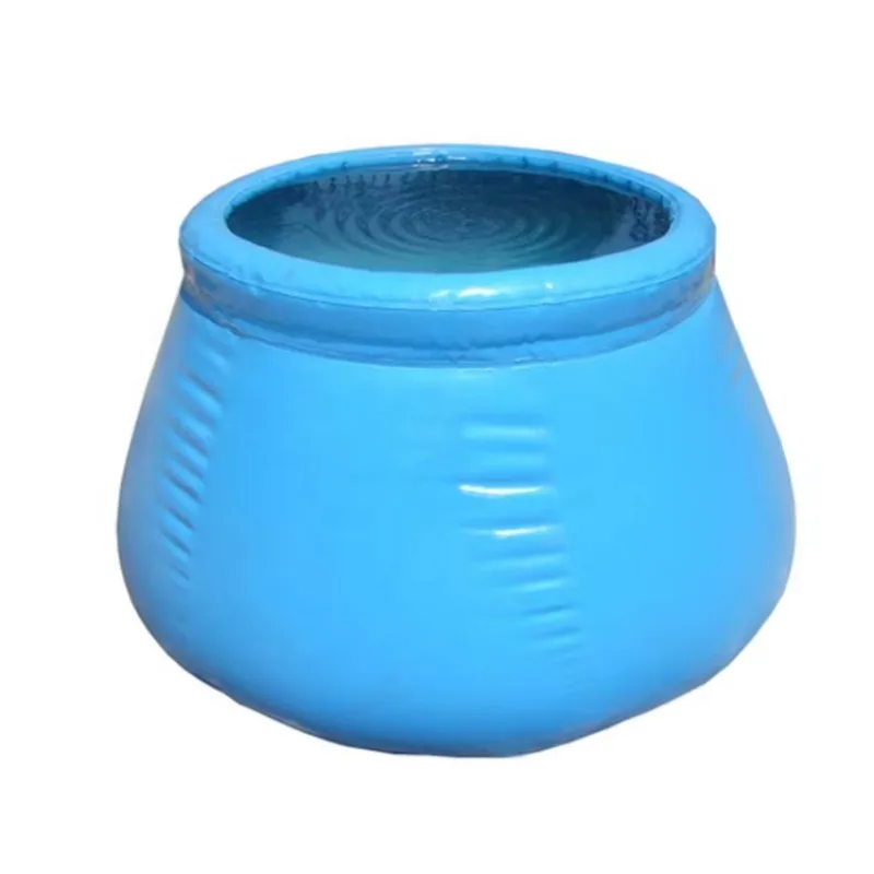 

Free-Standing PVC Coated Tarpaulin Collapsible Water Onion Tank Durable Customized Plastic Watering Can