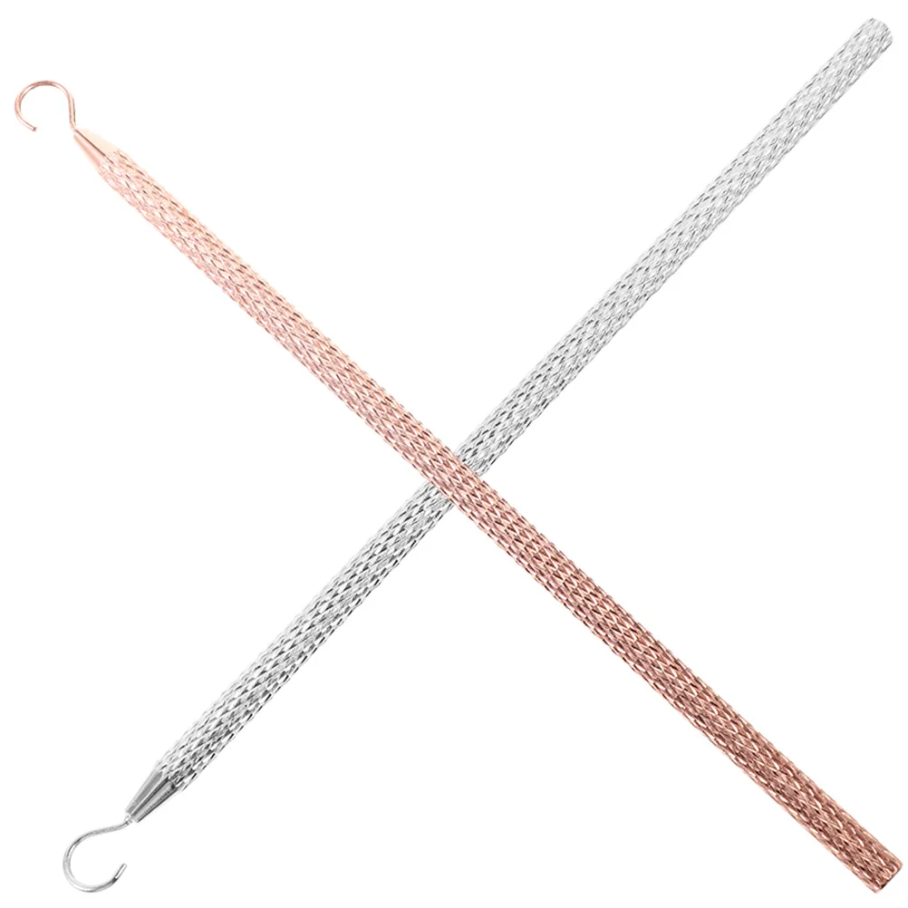 

2pcs Bracelet Helper Tool Alloy Portable Jewelry Wearing Aid For Easy Fastening Desktop Memo Stand Bracelet Accessories