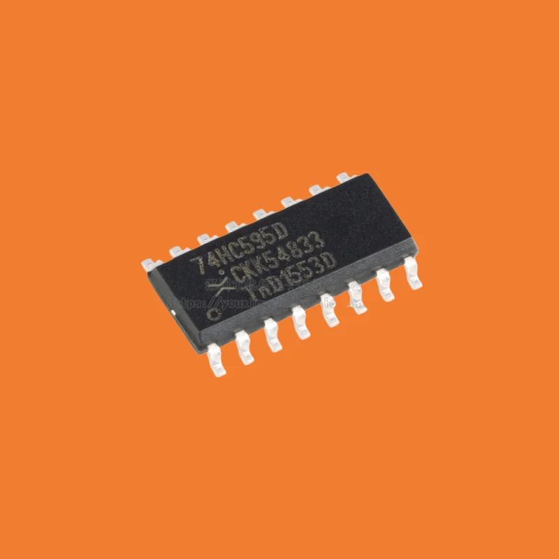 20pcs/original genuine 74HC595D, 118 SOIC-16 8-bit serial or parallel output shift register