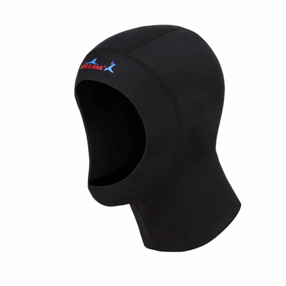 

Neoprene Warm Hat Hood Neck Cover Protect Hair Ear Snorkeling Equipment Swimming Hat Diving Cap Diving Masks