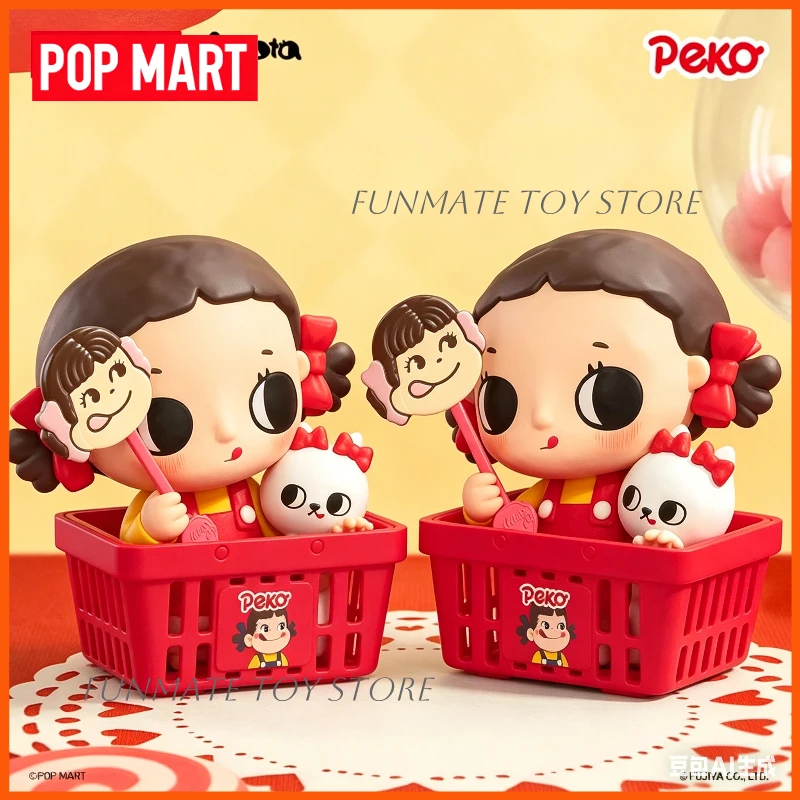 

Authentic POP MART Nyota Peko Cute Collectible Art Figure Desktop Home Decor Trendy Toy Gift For Adult Collectors Blind Box