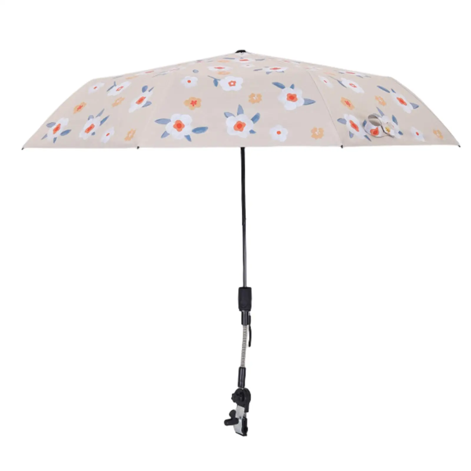 Krzesło plażowe Parasol 38" Parasol do wózka dziecięcego do wędkowania Rowerowe krzesło plażowe