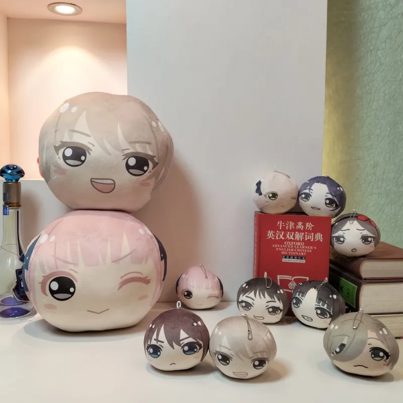 GIRLS BAND CRY Anime ISERI NINA KAWARAGI MOMOKA SUBARU AWA Rupa 10cm lindo colgante mochila llavero regalo de Navidad