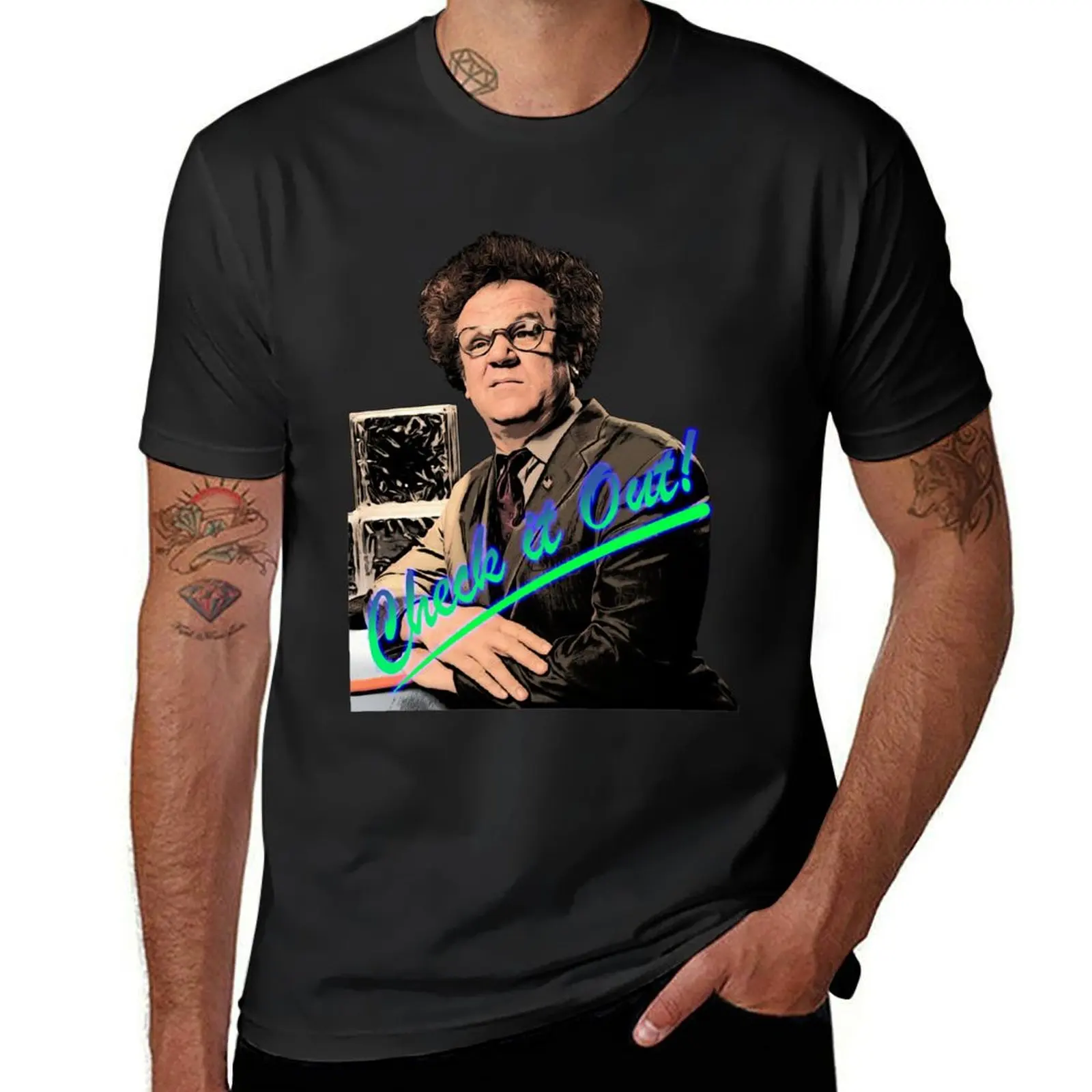 dr steve brule T-Shirt graphics blanks t shirts for men cotton