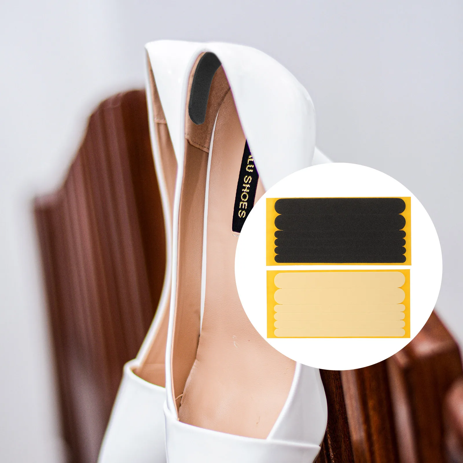 

2 Sets Replaceable Pads Wear-Resistant Comfortable Heel Liners For High Heels Shoe Inserts Foot Accessories Heel Protectors