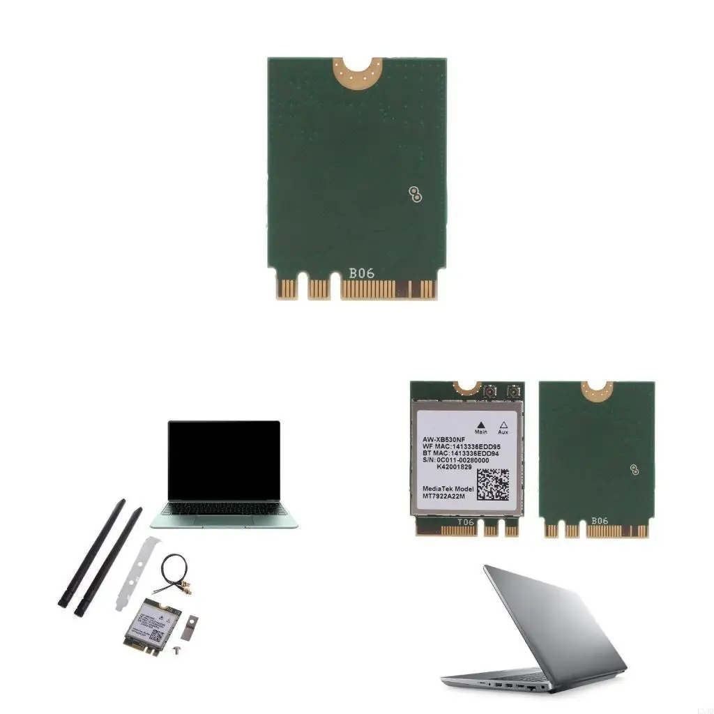 

WiFi 6E Card RZ616 MT7922A22M WiFi Module with 5.2 Wireless Card for