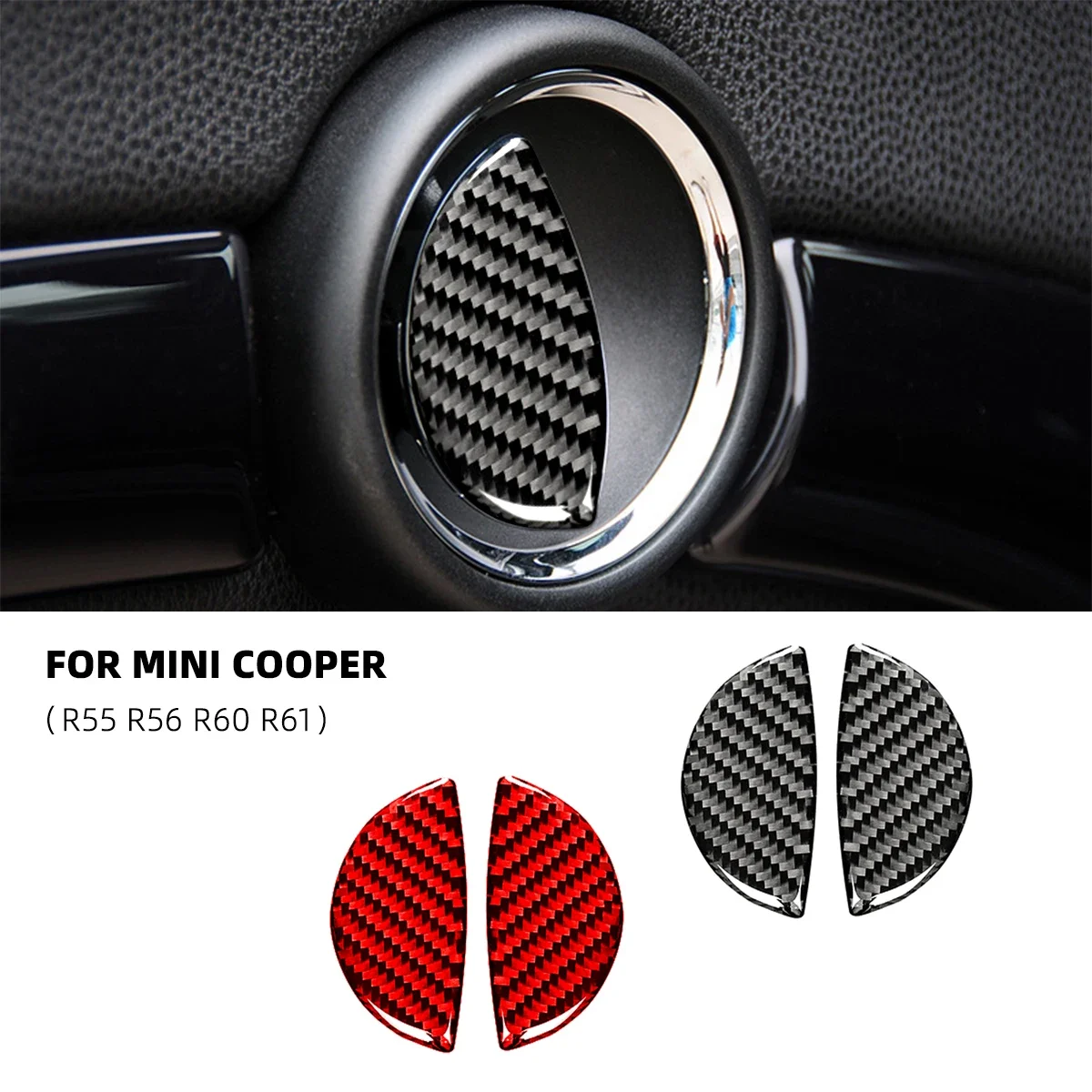 

Carbon Fiber Inner Door Handle Cover Sticker Interior Modification For Mini Cooper R55/R56/R60/R61 F55 F54 F60 Accesorios Auto