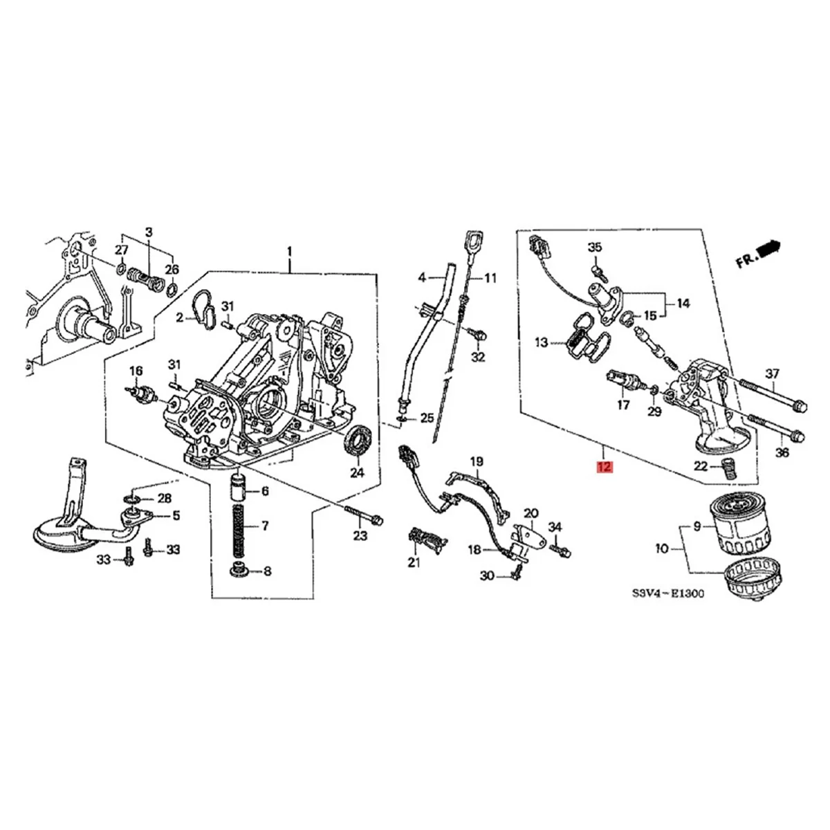 

Engine Variable Timing Solenoid Valve 15811-P8E-A01 for Honda Accord Odyssey Pilot 2000-2004