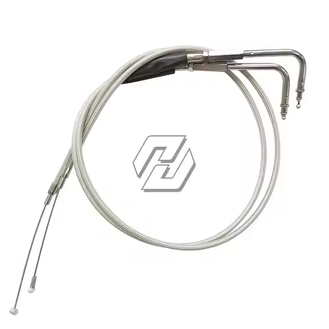 Motorcycle Weaving Steel Wires Throttle Cable for Harley Davidson Sportster XL1200 883 Dyna Road King Electra Glide
