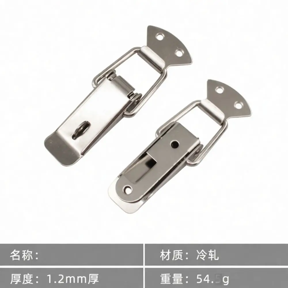 Cold Rolled Steel Toggle Latch Catch Hasp For Toolbox Furniture Beehive Spring Loaded Industrial Hardware Lock
