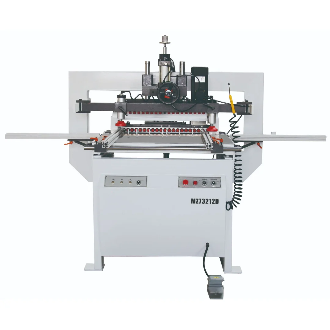 High-precision single-row drilling machine 21 drills with servo motors for drilling wood planks in furniture production