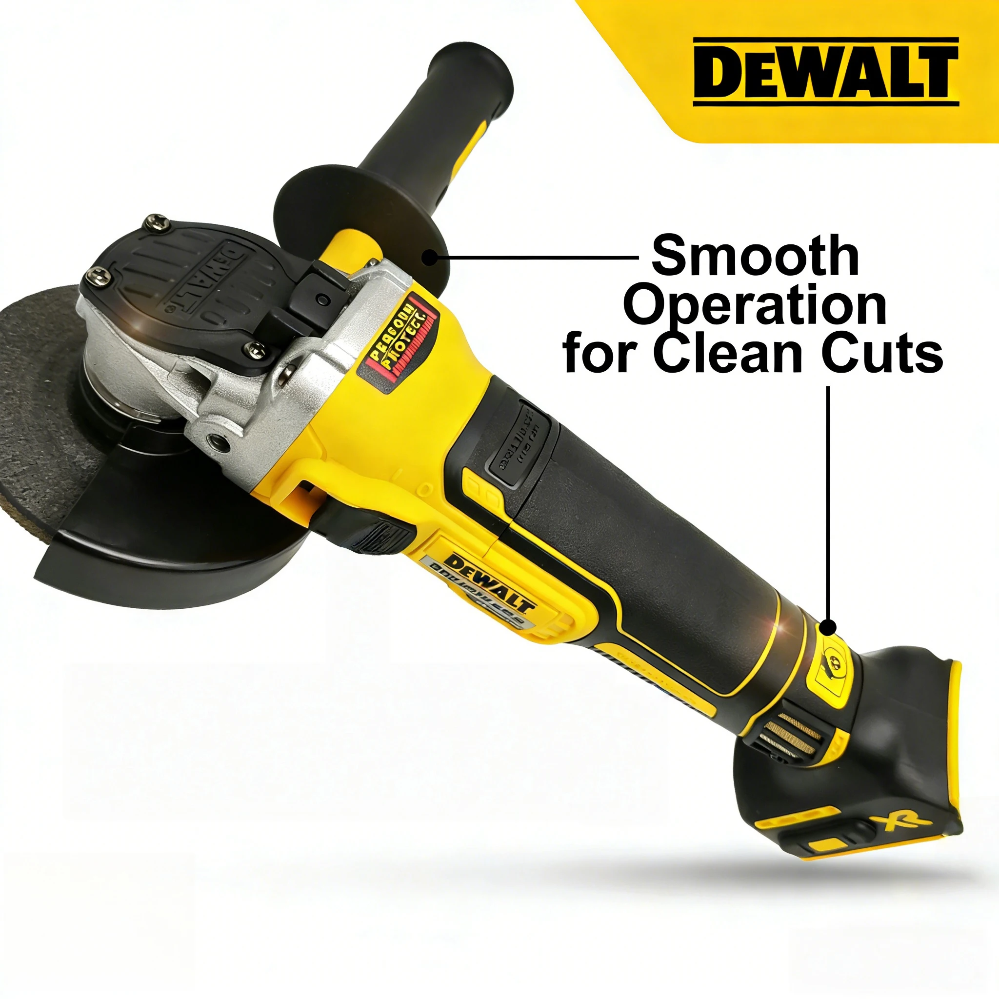 DEWALT DCG405 125mm flat head angle grinder bare machine tool cutting machine brushless 20V lithium battery tools(no battery) - view 5
