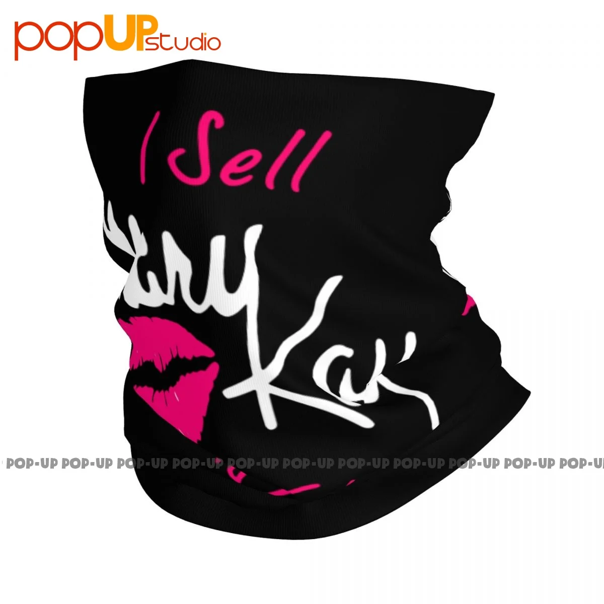 I Sell Mary Kay Lets Talk Lips Neck Gaiter Bandana Scarf Face Mask