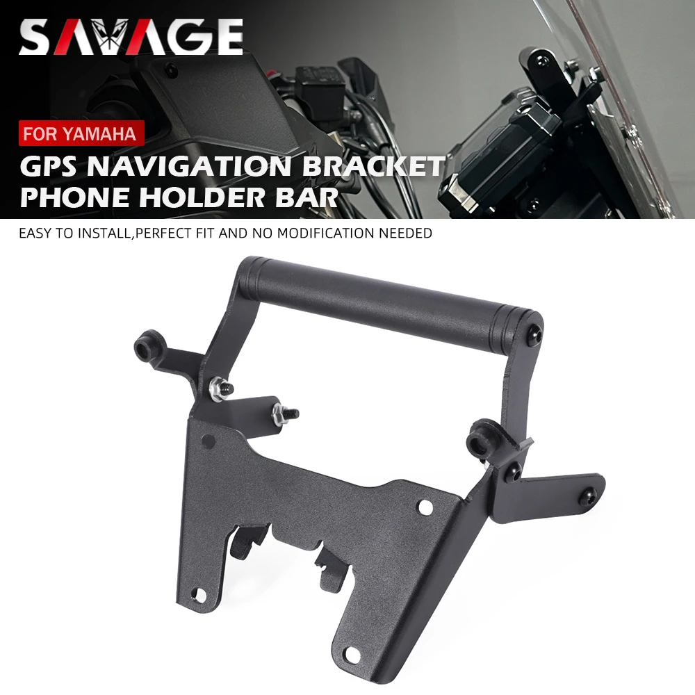 Motorcycle Mobile Phone Holder GPS Navigation Extension Bar Bracket For Yamaha Tracer 900 2016-2017 FJ09 MT09 Tracer 2015-2017