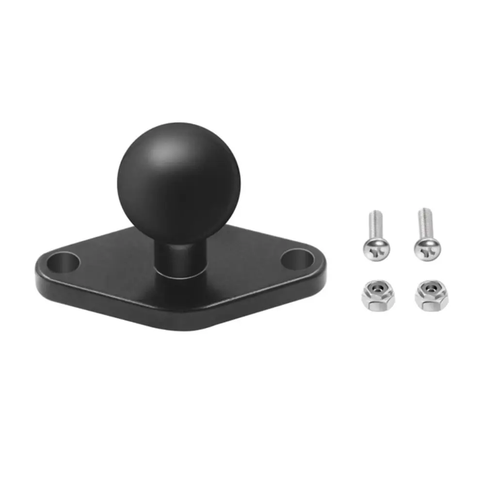 Universal Aluminum Alloy Fixed Mount Stand 25mm Black Ball Head Base Waterproof Wear-resistant Fixed Bracket Bicycle