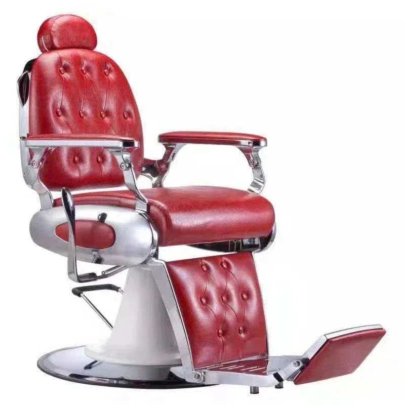 Hair salon oil head hair care retro haircut large chair can be lifted and lowered hair salon barber chair