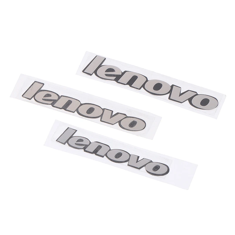 1Pc 3 Maten 46/51/56Mm Zilveren Laptop Metalen Logo Stickers Voor Lenovo Laptop Diy Decor Laptop Metalen Stickers Accessoires