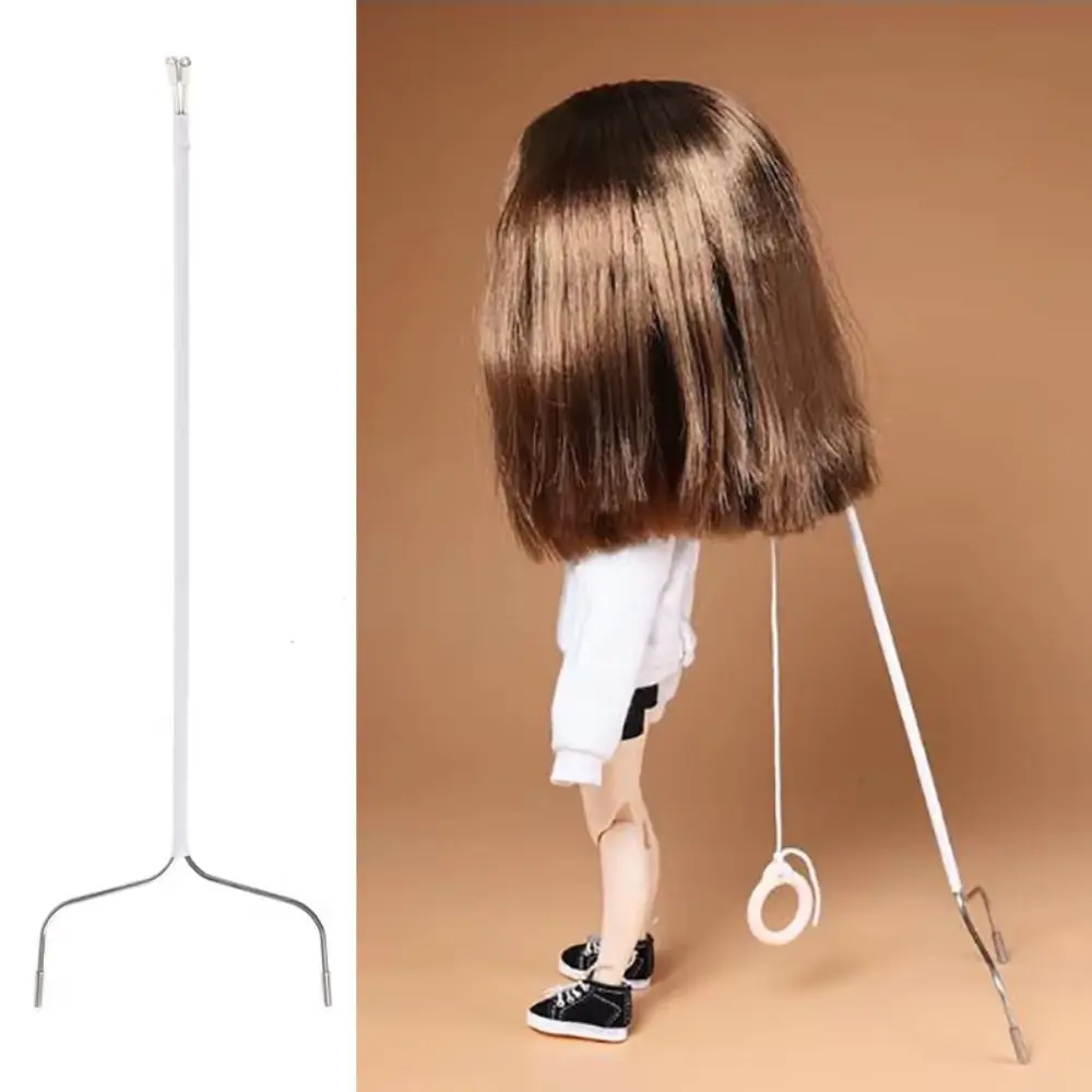 Stainless Steel Display Stand Anti-slip Action Pose Holder Universal Figurines Invisible Holder for Blythe Dolls Accessories