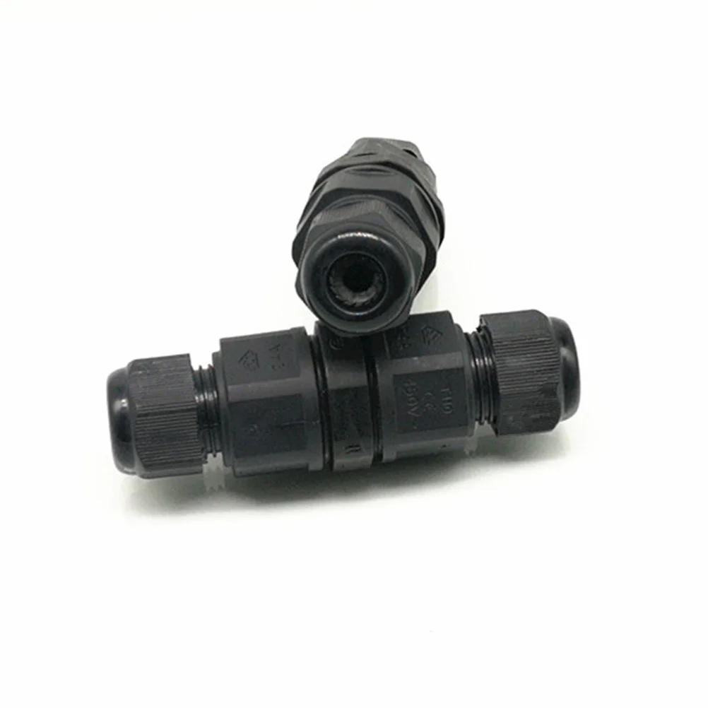 

1Pcs IP68 Waterproof Wire Connector Electric Cable Junctor Durable Premium Material Outdoor Safe Black Waterproof Wire Connector