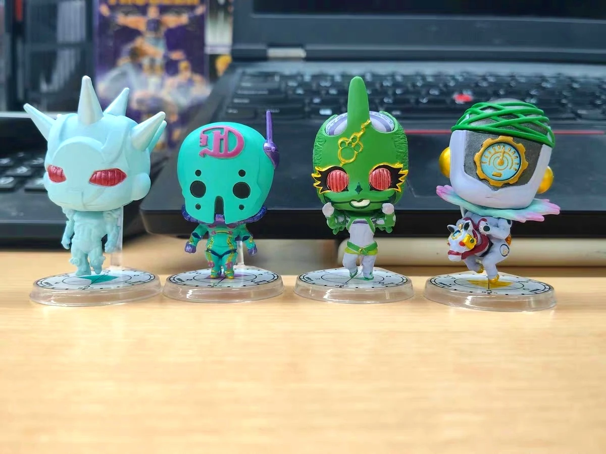 Original capsule toys kawaii JoJo's Bizarre Adventure Stand Figure Collection 10 Stone Ocean Stand User gifts collection figures view 2