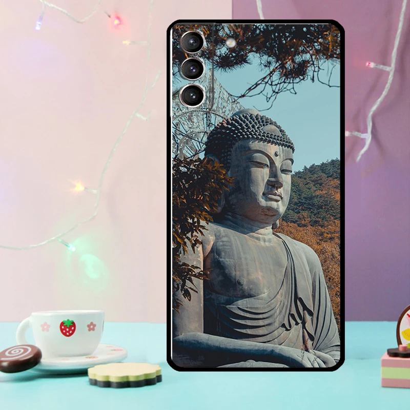 Budda Budha etui na Samsung Galaxy S24 S23 Ultra S22 S20 S21 FE Note 20 10 Plus S8 S9 S10 etui na telefon