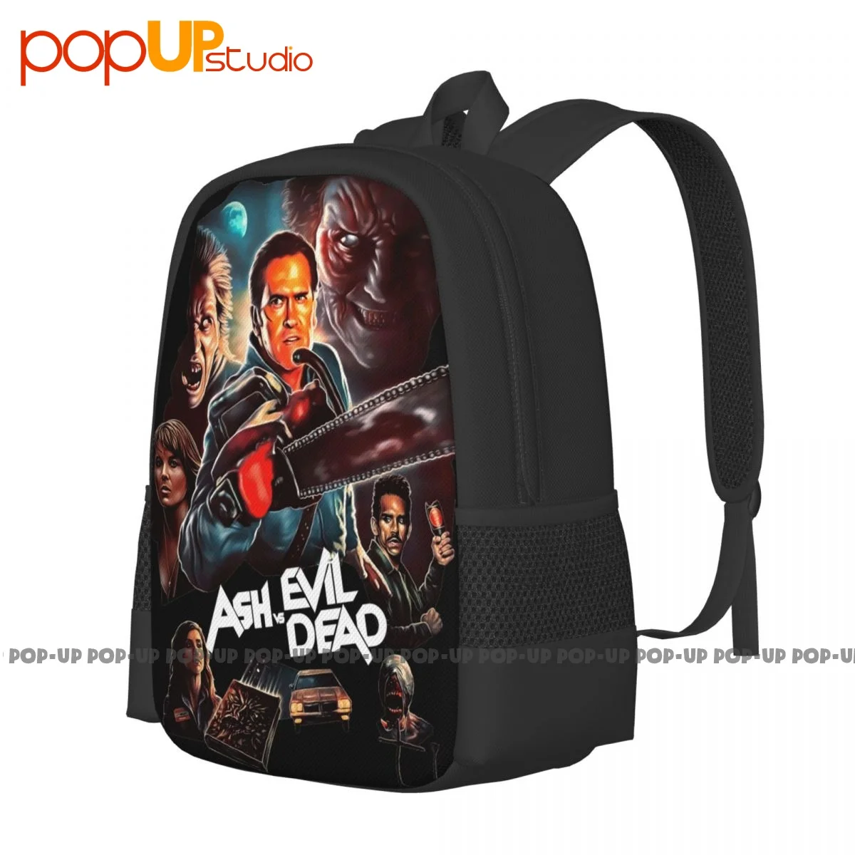 Ash Vs Evil Dead ,Movie Backpack Large Capacity Bookbag Art Print Sports Bag Multi-function