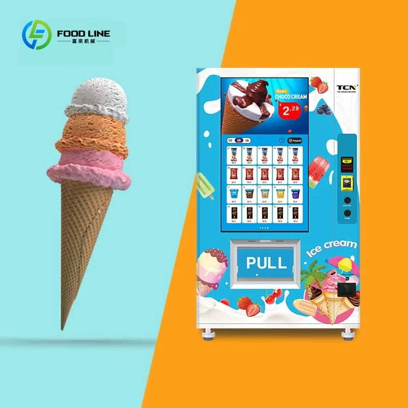 

Summer Frozen Vending Machine for Ice Cream Frozen Food Vending Machine