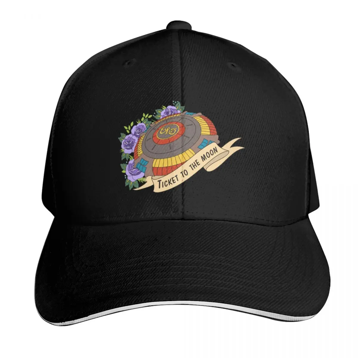 E.L.O Space.ship Baseball Cap Gift for Him Her Casual Daily Wear Quick Dry Performance