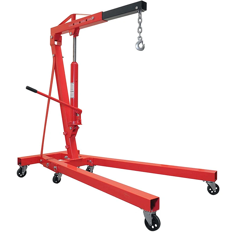 Automobile Engine Hanger Manual Hydraulic Crane Engine Crane Mobile Small Crane 2-Tons 3-Tons Truck mounted CN