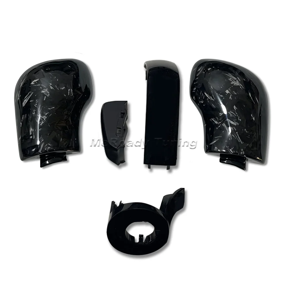 Forge Carbon Fiber DSG shift knob shifter cover for VW Passat B8 b7 Golf 7 GTI Tiguan CC R20 Scirocco Jetta 6 GLI bettle tuning - view 6