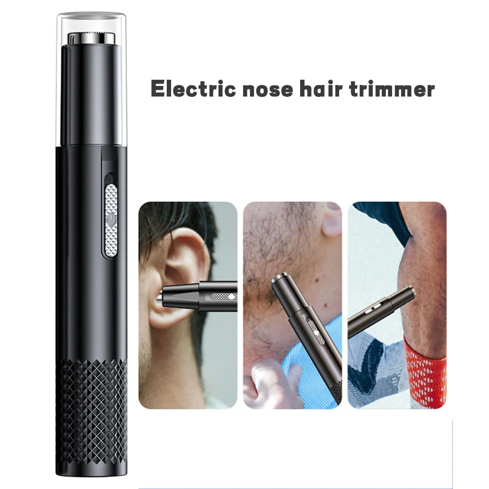 Rechargeable Nose Hair Trimmer Professional Painless Beard Shaver Razor for Men And Women Unisex Use