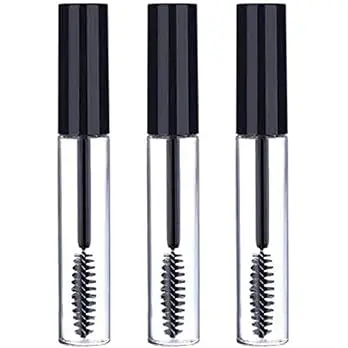 50 pz 10ml 3 inserti in gomma 3 pipette di trasferimento vuoto tubo Mascara bacchetta bottiglia contenitore crema ciglia