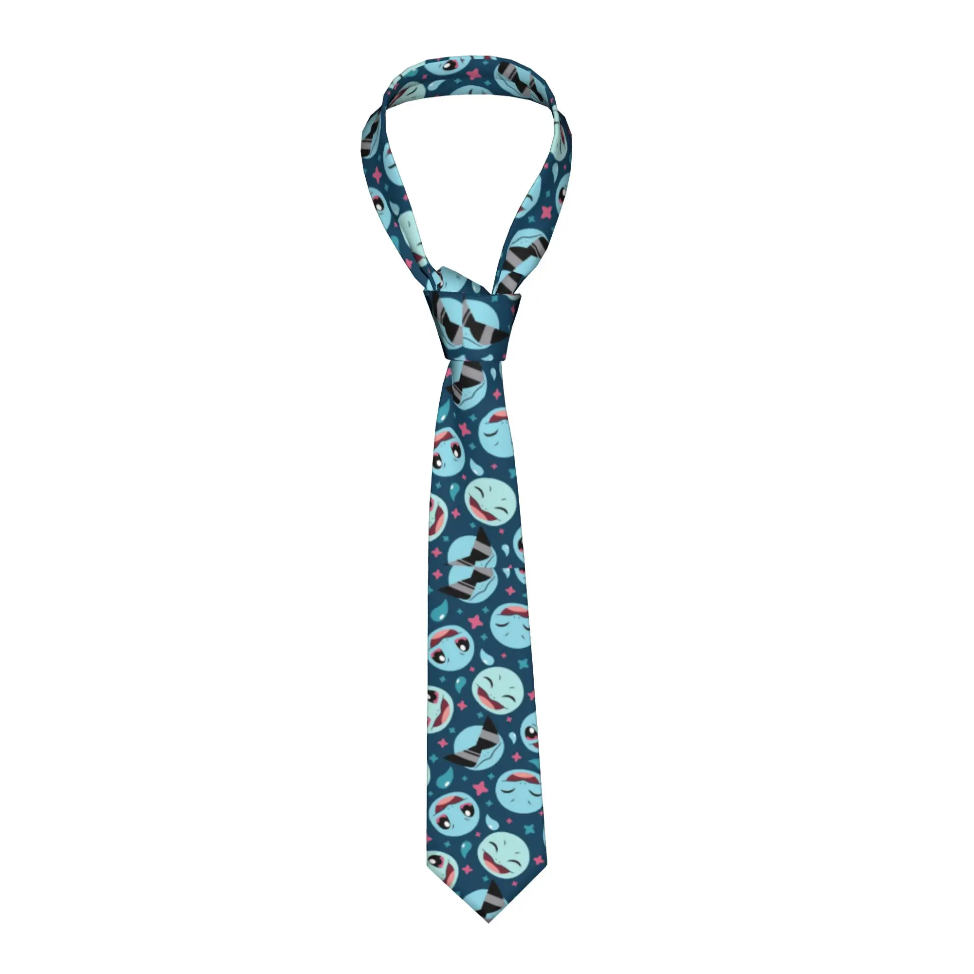 Squirtles Poke-Mon Cartoon Necktie Men Women 8 cm Wide Neck Tie  for Men Suits Accessories Gravatas Wedding Accessories Office