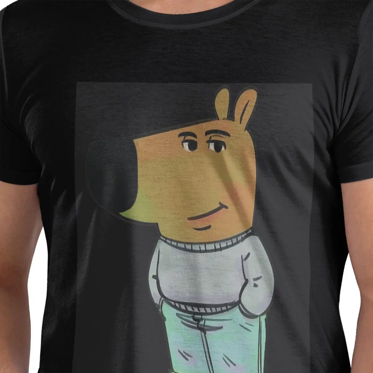 

Chill Guy 100% Cotton T-Shirt Men's Oversized T Shirts Men Round Neck Short Sleeve S-6XL