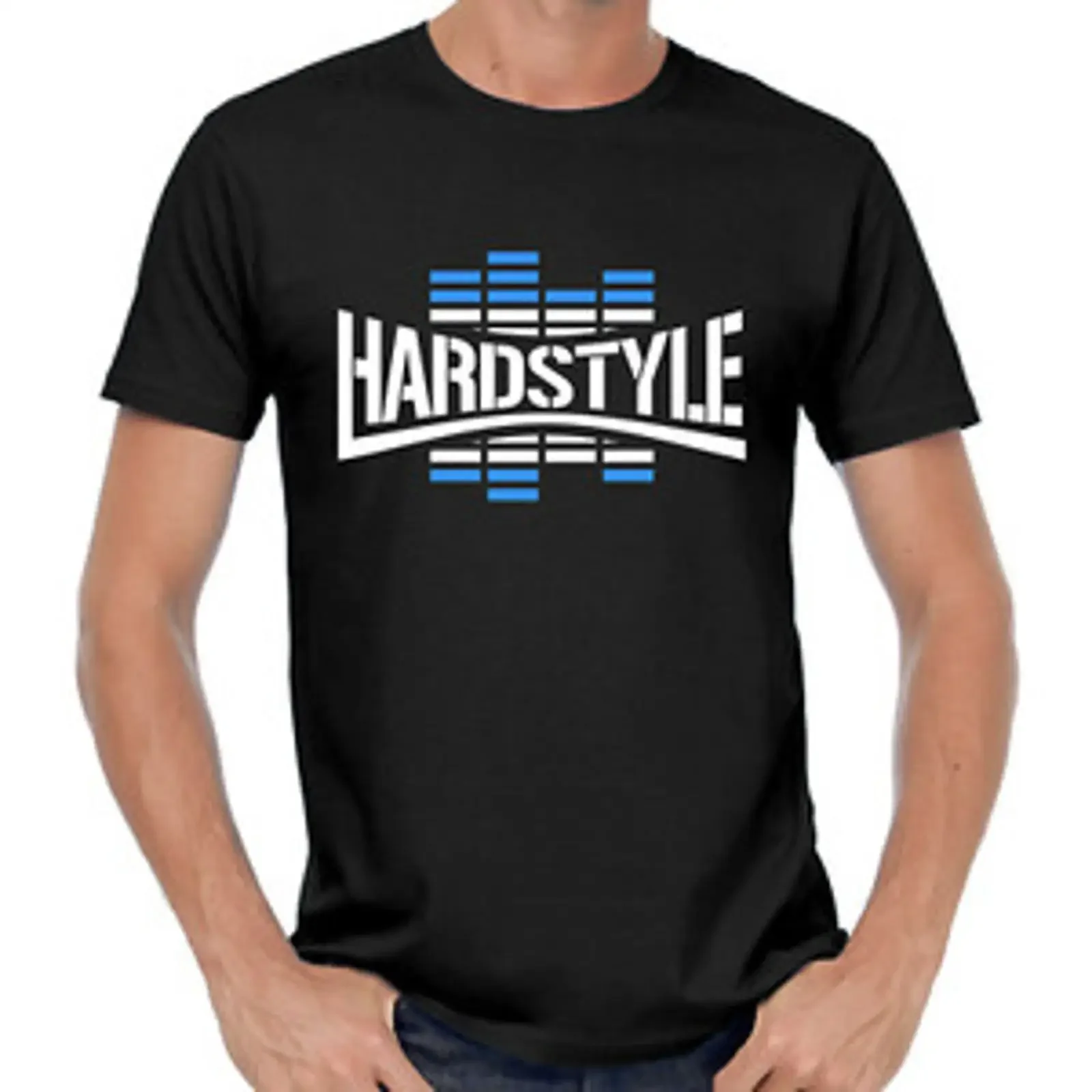 Camiseta electrónica Hardstyle EQ clásica Hardcore ecualizador música trance techno vintage Washed Comfortable designer clothes