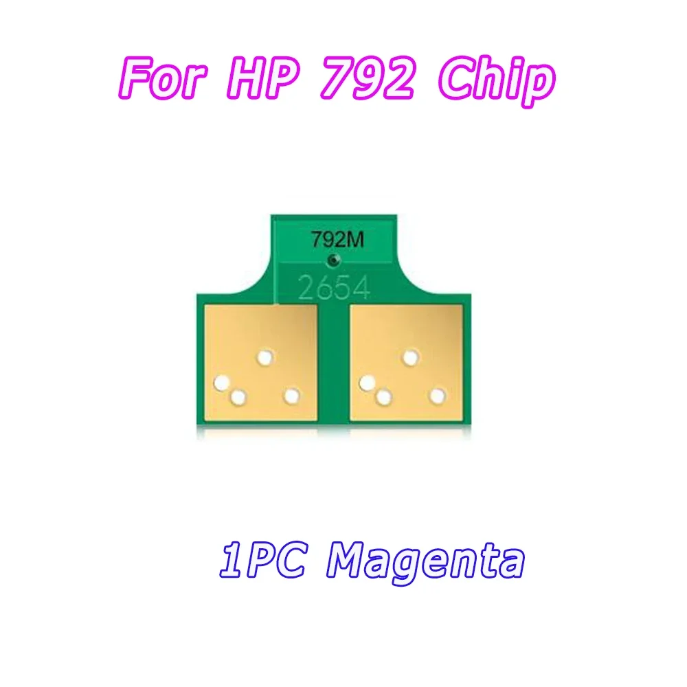 792 For hp 792 Ink Cartridge Chip 6 colors For HP Designjet L26100 L26500 L28500 Latex 210 260 280 Printer