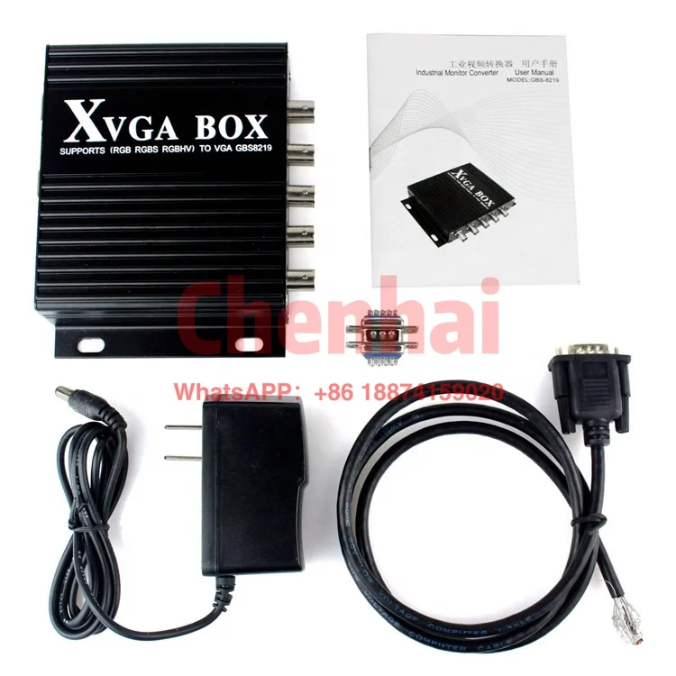 

XVGA Box RGB MDA CGA EGA TO VGA Video Converter GBS-8219