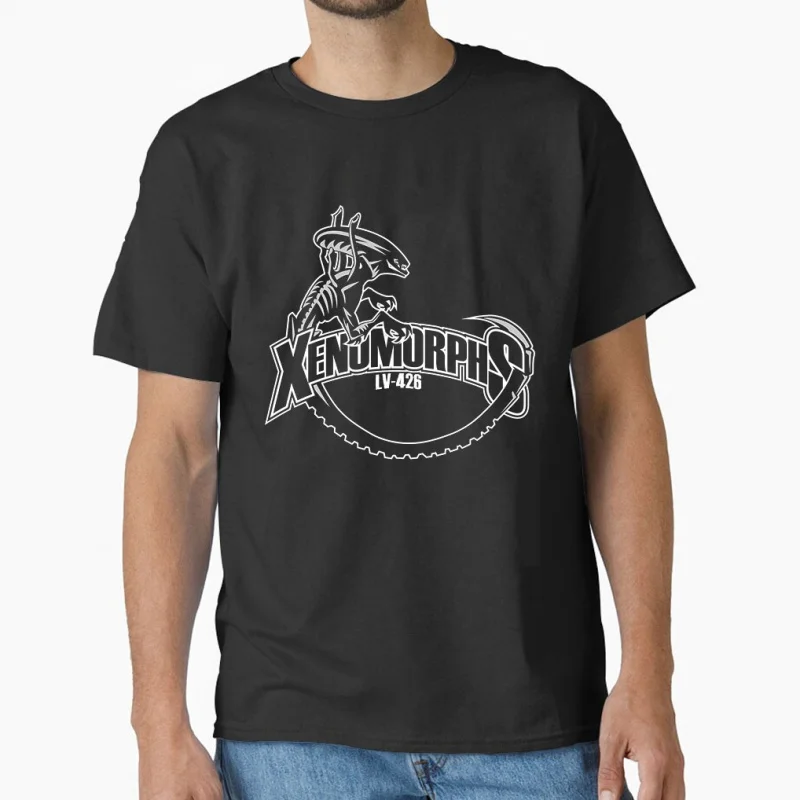 

0731 Xenomorph 80s vintage Horro movie Alien Ellen Ripley Sacry sic fi Space monster Gift T shirt large size Tops S-6XL