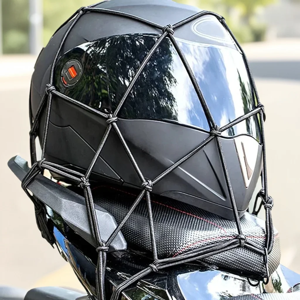 

Motorcycle Helmet Storage Suitcase - 6 Hook Travel Bag for Bicycle Pedal Bike Fuel Tank