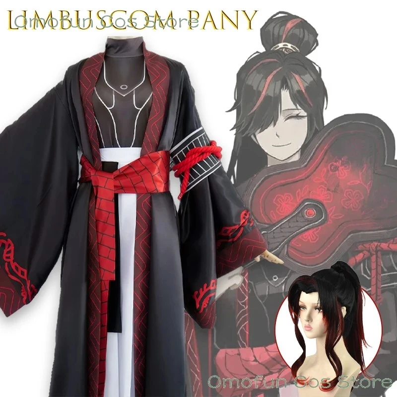 

s,3'g\7; Limbus Zigong Cos Anime Costume Cosplay Custom Made Outfi Halloween Uniform Role Play4;b,7\k/8